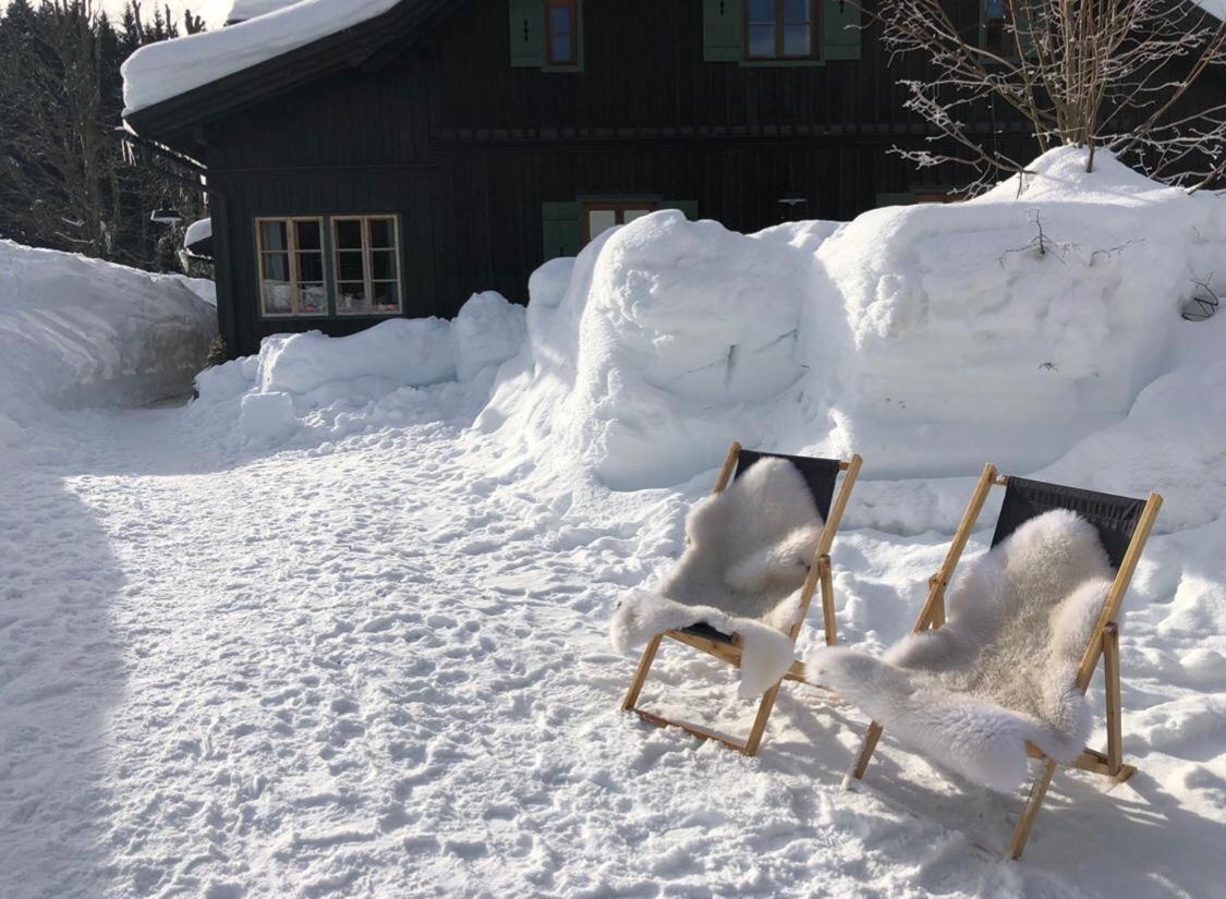Die Alte Blaa Altaussee Esterno foto