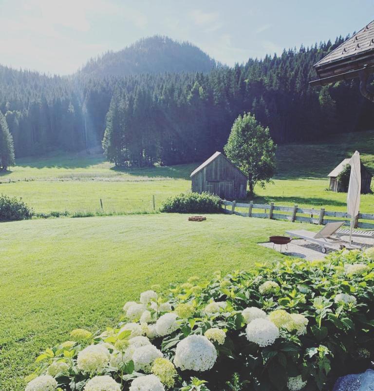 Die Alte Blaa Altaussee Esterno foto