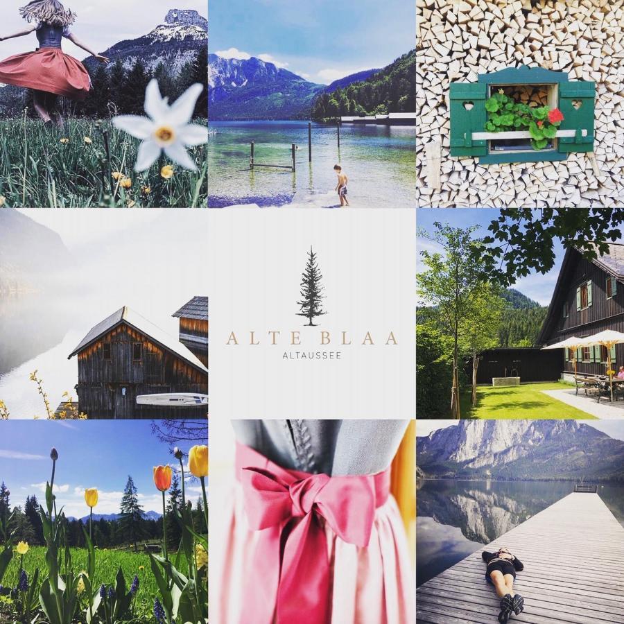Die Alte Blaa Altaussee Esterno foto